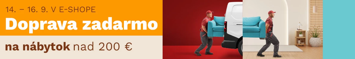 DOPRAVA ZDARMA nad 200€ 14-16-9-2026