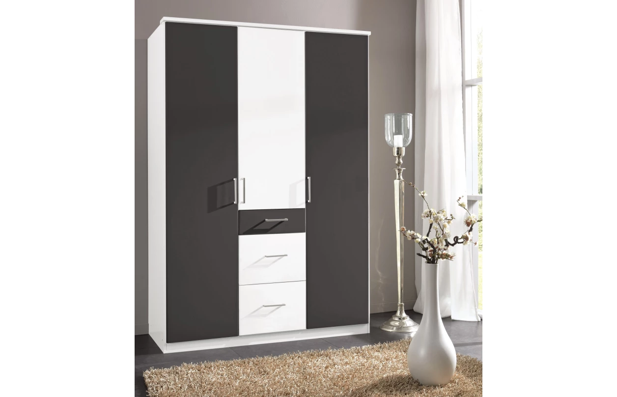 Skriňový nadstavec Click, 91 cm, biely 2