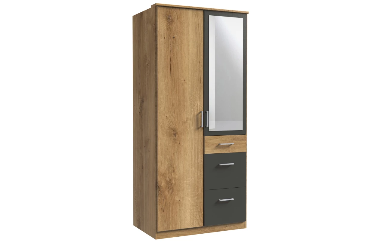Skriňový nadstavec Click, 91 cm, biely 45