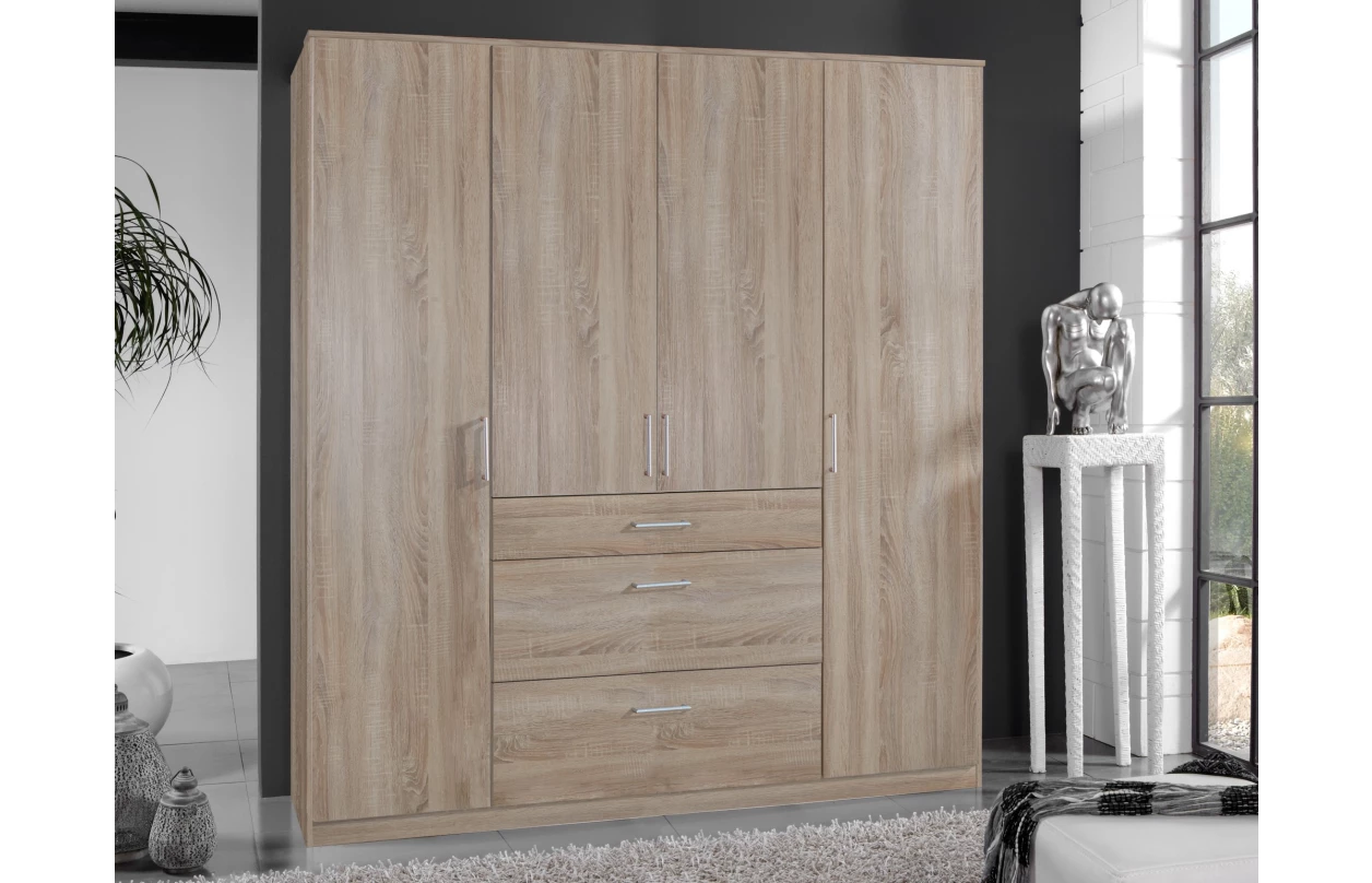 Skriňový nadstavec Click, 135 cm, biely 12