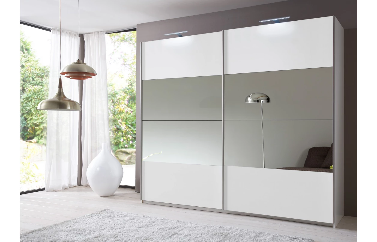 Nočný stolík Easy Plus, 2 zásuvky, alpská biela 39