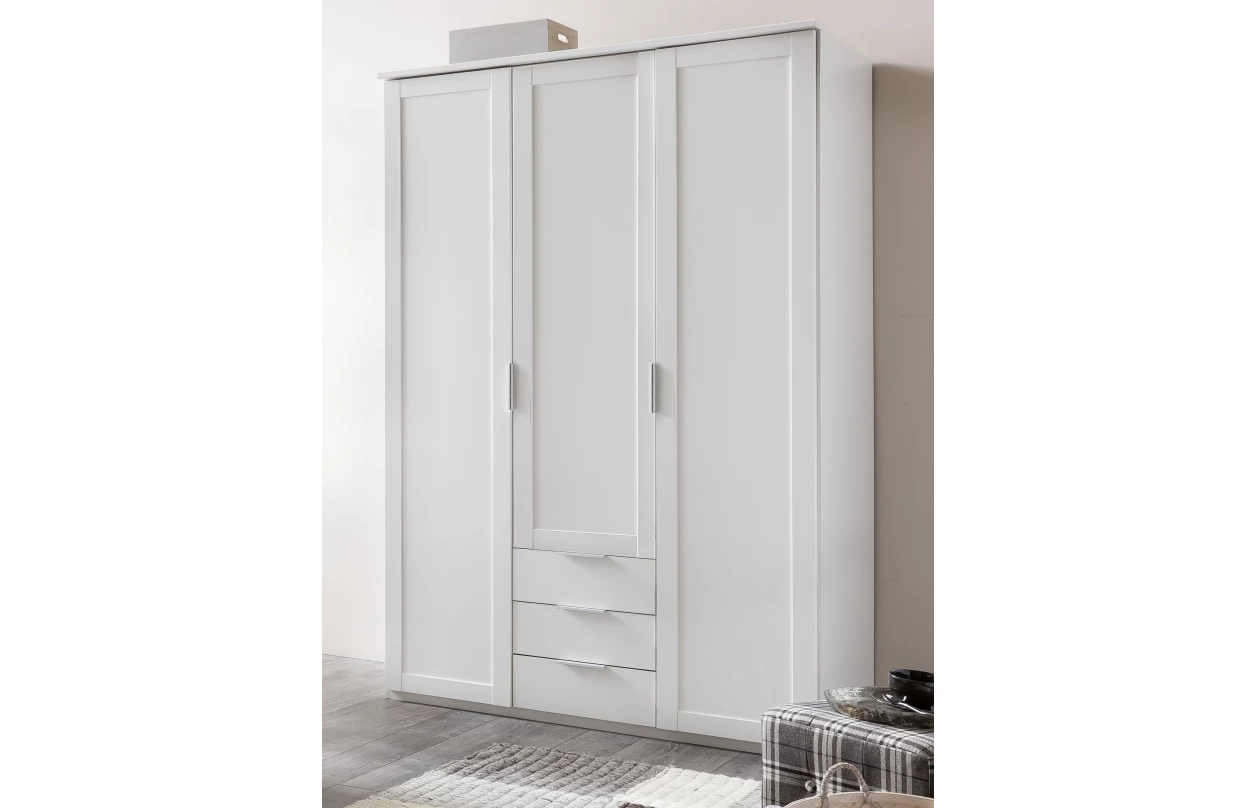 Šatníková skriňa Nadja, 225 cm, dub artisan/zrkadlo 15