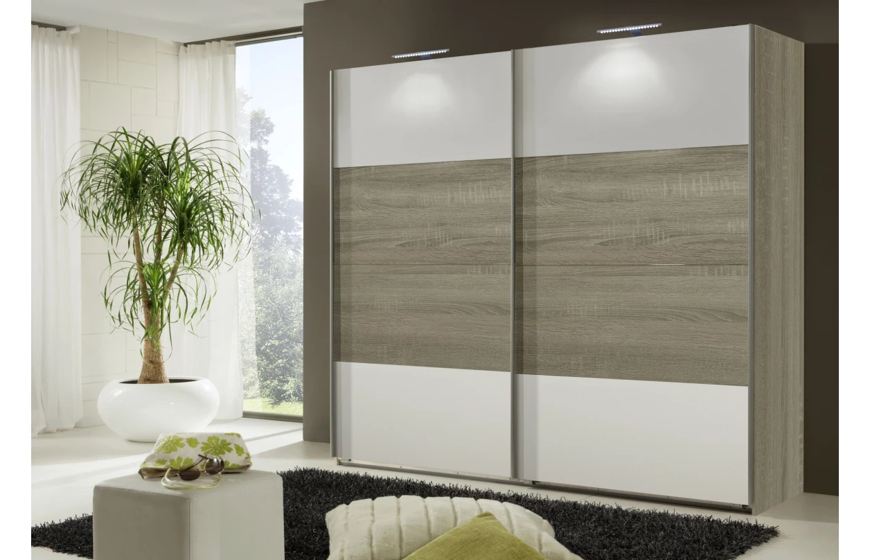 Nočný stolík Easy Plus, 3 zásuvky, alpská biela 37