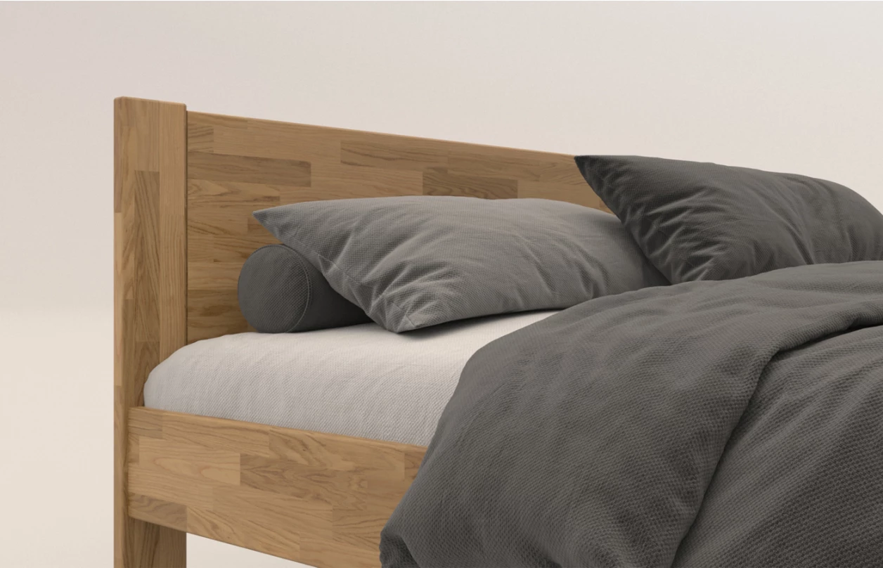 Posteľ Fava 180x200 cm, šedý buk 3