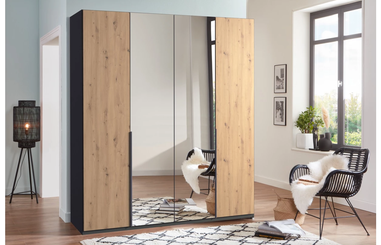 Posuvné dvere ku korpusu skrine šírky 180 cm/270 cm Easy Plus, zrkadlo 20