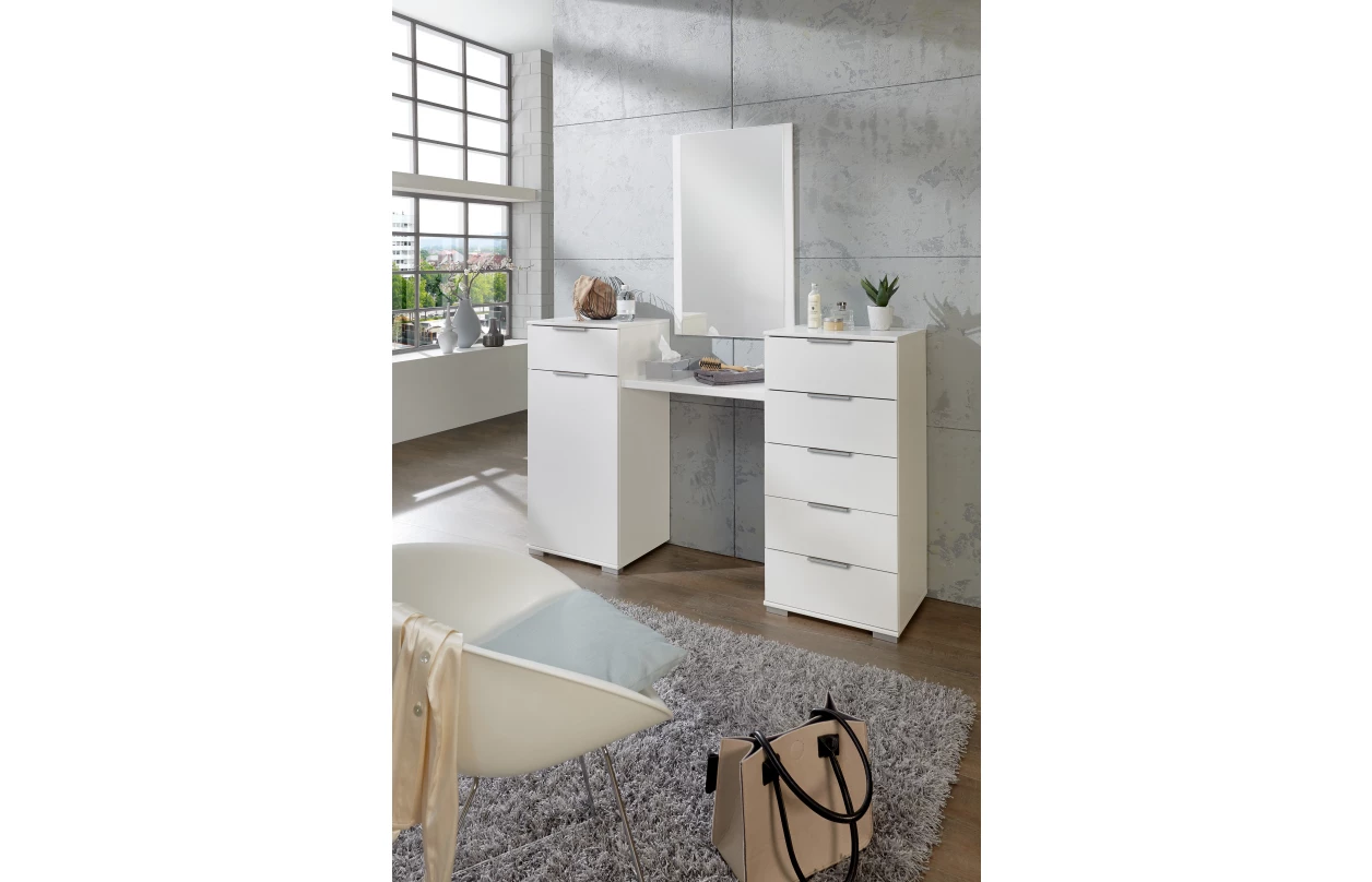 Posuvné dvere ku korpusu skrine šírky 225 cm Easy Plus, zrkadlo 5