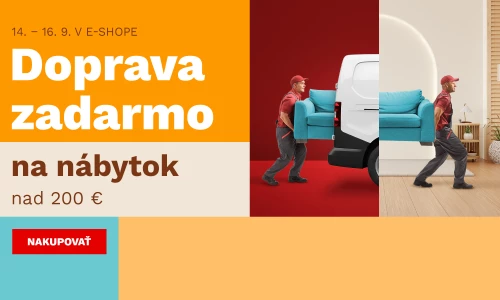 DOPRAVA ZDARMA nad 200€ 14-16-9-2026