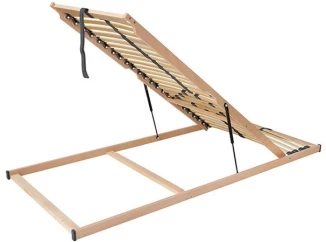 Výklopný lamelový rošt z prednej strany Star P 120x200 cm
