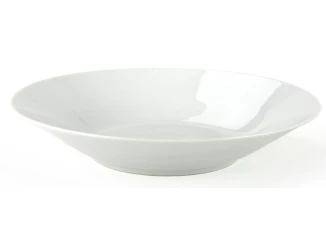 Hlboký tanier Larry 23 cm, biely