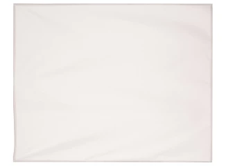 Vianočný obrus 130x160 cm, biely so striebornými vtkanými nitkami