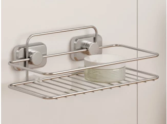 Kúpeľňová polička Reflex Luxy 1, chrometherm