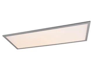 Stropné LED osvetlenie Alpha 80x29 cm, titánovo šedá
