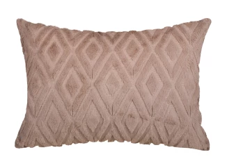 Dekoračný vankúš Boho rabbit 50x70 cm, taupe