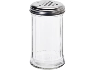 Dóza na korenie 300 ml, sklo/kov