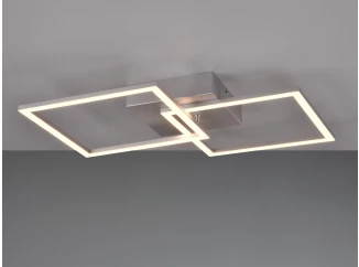 Stropné/nástenné osvetlenie LED Trail 60 cm, titanový kov