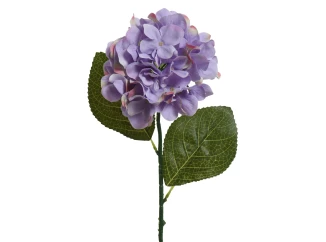Umelá kvetina Hortenzie 66 cm, fialová