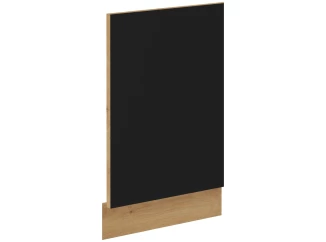 Predná plocha na vstavnú kuchynskoú umývačku Modena, 45 cm, dub artisan/čierna