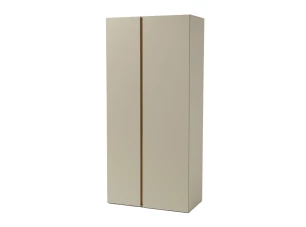 Šatníková skriňa Lucky, 90 cm, eukalyptovo zelená/baltský dub