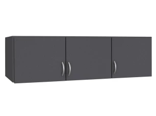 Skriňový nádstavec Case, 136 cm, tmavo šedý