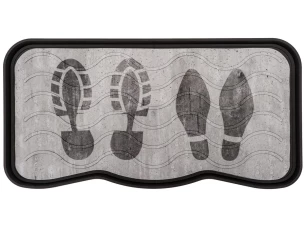 Odkvapkávač na topánky 75x38 cm, motív stopy