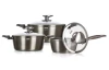 Sada hrncov Metallic Platinum, 6 dielov