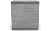 Skrinka 2-dverová Carlos, šedý beton, 75 cm