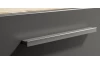 Kúpeľňová skrinka pod umývadlo Vista 60 cm, dub viking/čierna
