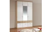 Skriňový nadstavec Bremen, 136 cm, dub sonoma/biela