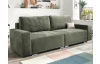 Rozkladacia pohovka Anafi, machovo - zelená látka