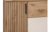 Komoda se zásuvkami Daria, 125 cm, dub/biela