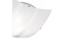 Stropné osvetlenie Nikosia 40 cm, biele/strieborné