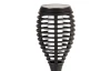 Solárna lampa Michelino, čierna