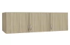 Skriňový nadstavec Case, 136 cm, dub sonoma
