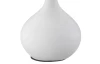 Stolná lampa Martin 29 cm, biela