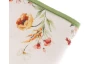 Kuchynská rukavica s magnetem Floralis kvety 29 cm, biela s kvetmi