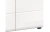 Komoda so zásuvkou Salsa, 120 cm, sivý dub/biely lesk