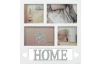 Fotorámik pre 4 ks foto Home 28,5x30 cm, biely