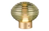 LED stolná lampa nabíjacia Earl 14 cm, zelené sklo