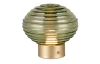 LED stolná lampa nabíjacia Earl 14 cm, zelené sklo