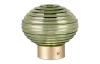 LED stolná lampa nabíjacia Earl 14 cm, zelené sklo