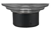 LED stolná lampa nabíjacia Earl 14 cm, dymové sklo