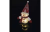 Vianočná dekorácia LED snehuliak, 25 cm