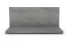 Nástenná polica Carlos, šedý betón, 40 cm