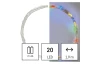 Vianočná reťaz LED Nano 1,9 m, multicolor