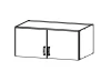 Skriňový nadstavec Bremen, 91 cm, biely