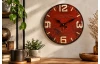 Nástenné hodiny London 30 cm, retro vintage, MDF