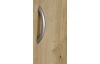 Šatníková skriňa so zrkadlom Case, 181 cm, dub artisan
