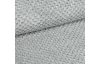 Relaxačné lehátko s elektrickým polohovaním Monaco, svetlo šedá látka