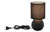 Stolná lampa Sylas, čierna
