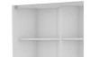 Šatníková skriňa Carlos 125 cm, biela